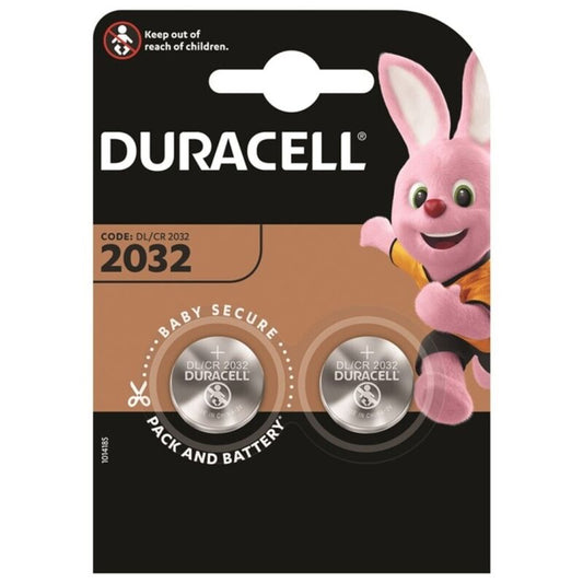 DURACELL BATERIA BOTO LITIO CR2032 3V 2 UNIDADE