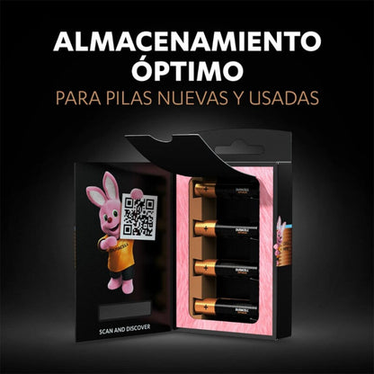 DURACELL BATERIA ALCALINA OPTIMUM 200 AAA LR03 4 UNIDADE