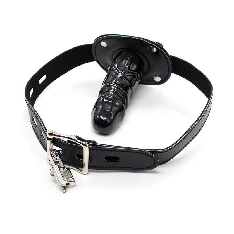 OHMAMA FETISH TPE PeNIS GAG COM CADEADO L