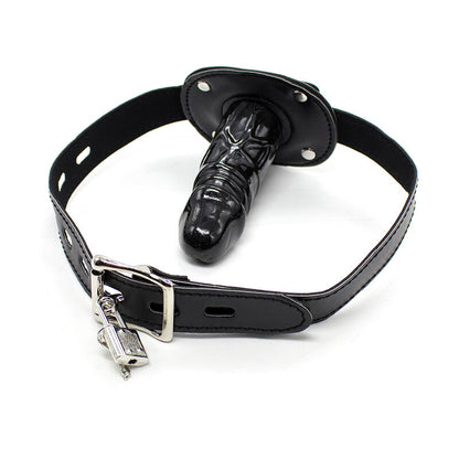 OHMAMA FETISH TPE PeNIS GAG COM CADEADO L