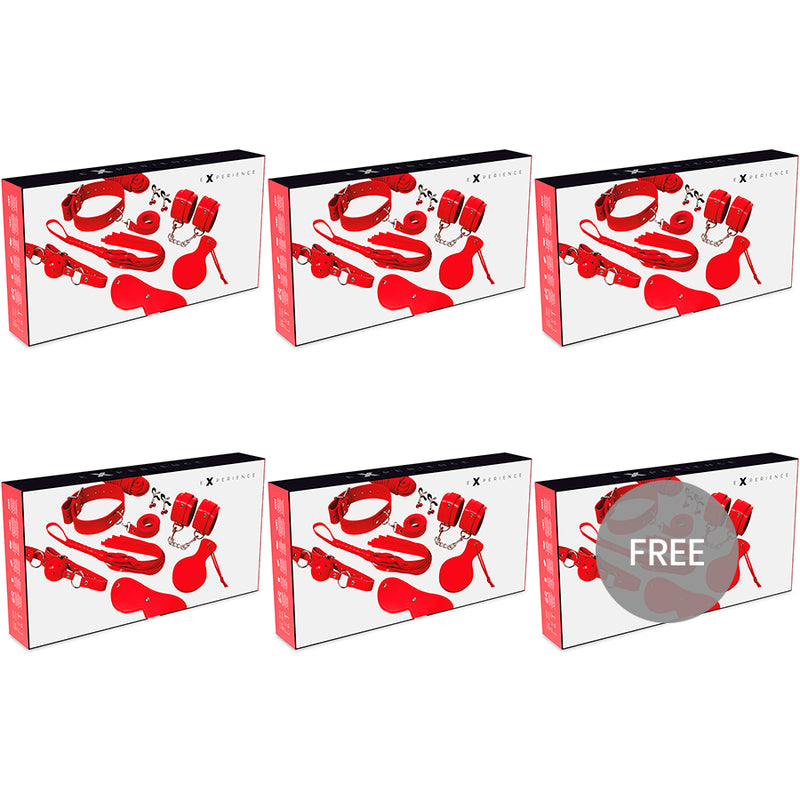 EXPERIENCE KIT BDSM FETISH SeRIE VERMELHA 51 GRTIS