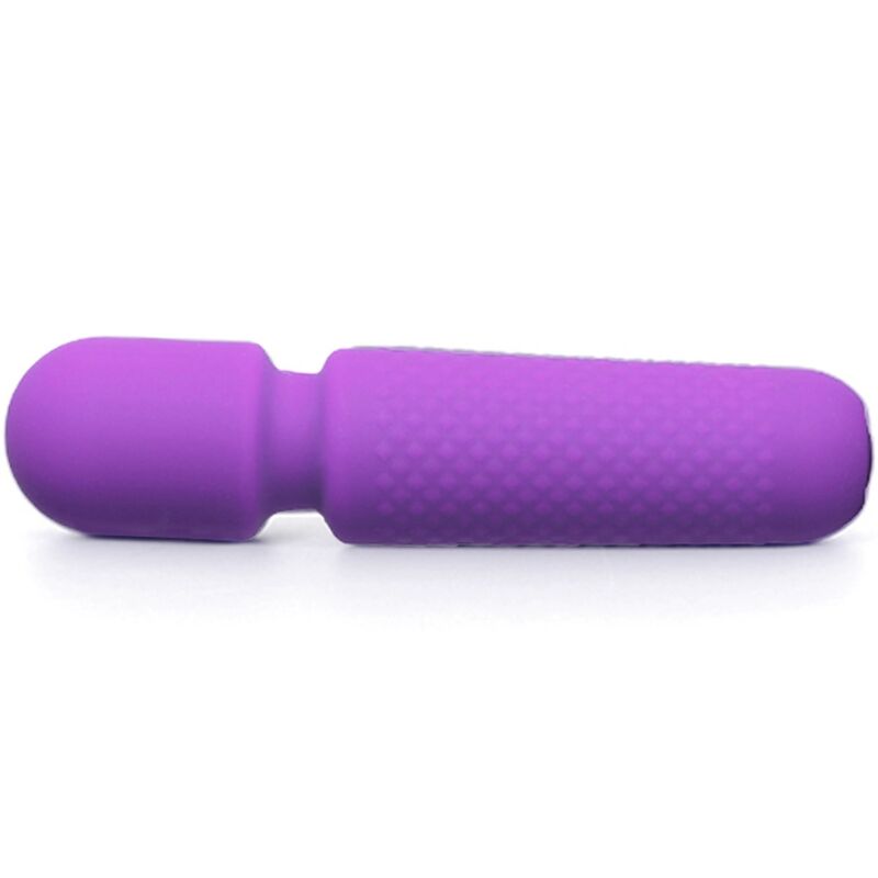 ARMONY YOUR MAGIC MASSAGER E VIBRADOR RECARREGaVEL 10 VIBRAyoES VARINHA PONTOS ROXO