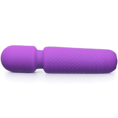 ARMONY YOUR MAGIC MASSAGER E VIBRADOR RECARREGaVEL 10 VIBRAyoES VARINHA PONTOS ROXO