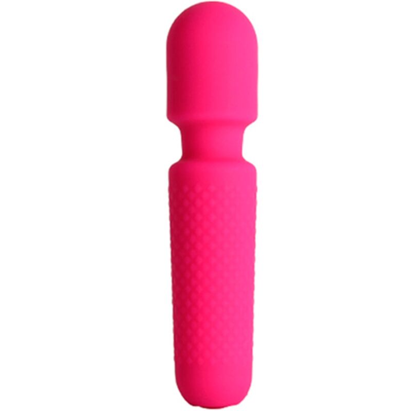 ARMONY YOUR MAGIC MASSAGER E VIBRADOR RECARREGaVEL 10 VIBRAyoES VARINHA PONTOS ROSA