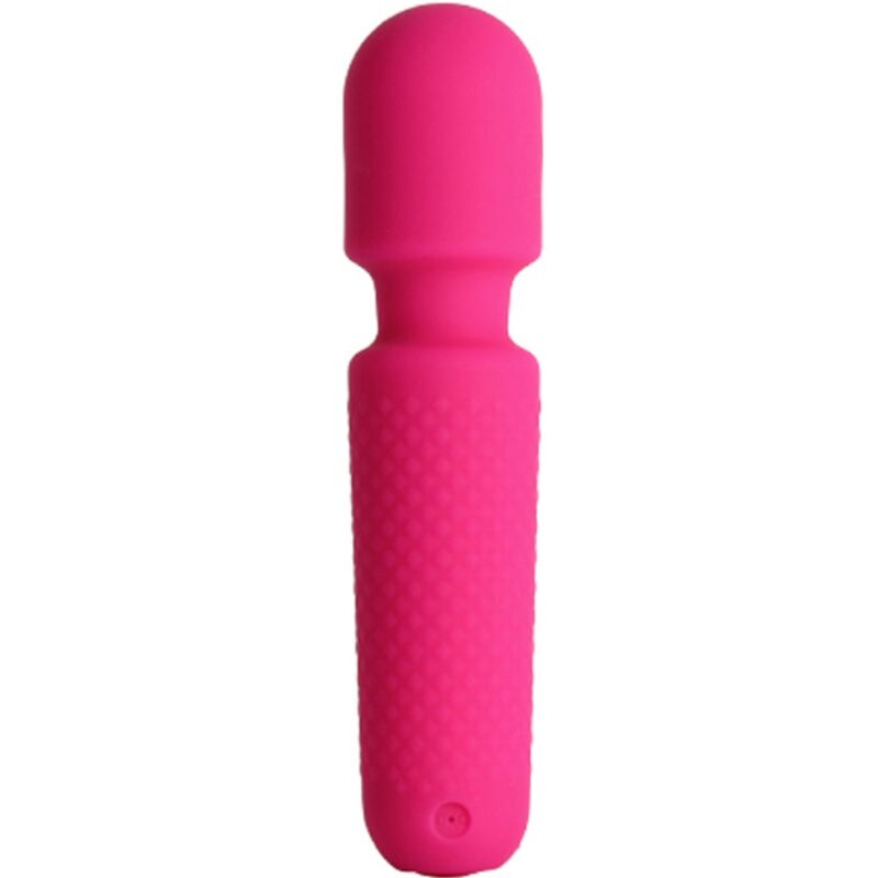 ARMONY YOUR MAGIC MASSAGER E VIBRADOR RECARREGaVEL 10 VIBRAyoES VARINHA PONTOS ROSA