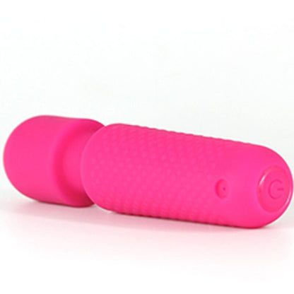 ARMONY YOUR MAGIC MASSAGER E VIBRADOR RECARREGaVEL 10 VIBRAyoES VARINHA PONTOS ROSA