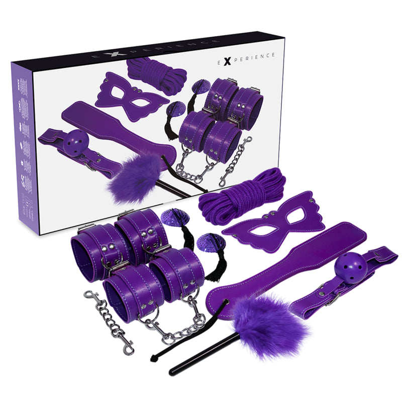 EXPERIeNCIA BDSM FETISH KIT SeRIE PURPLE