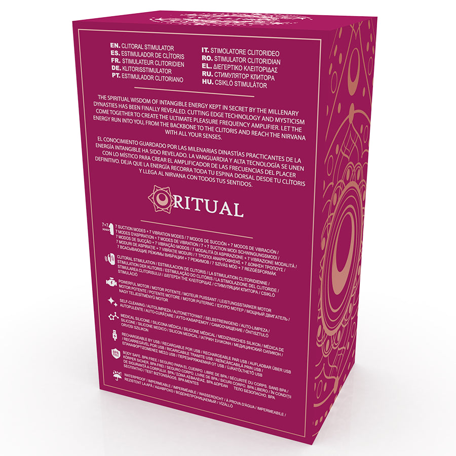 RITHUAL SHUSHU 2O NEW GENERATION CLITORAL AZABACHE