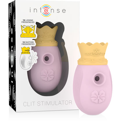 INTENSE ESTIMULADOR DE CLIToRIS 10 MODOS DE ONDA ESTIMULANTE E LAMBIQUE ROSA