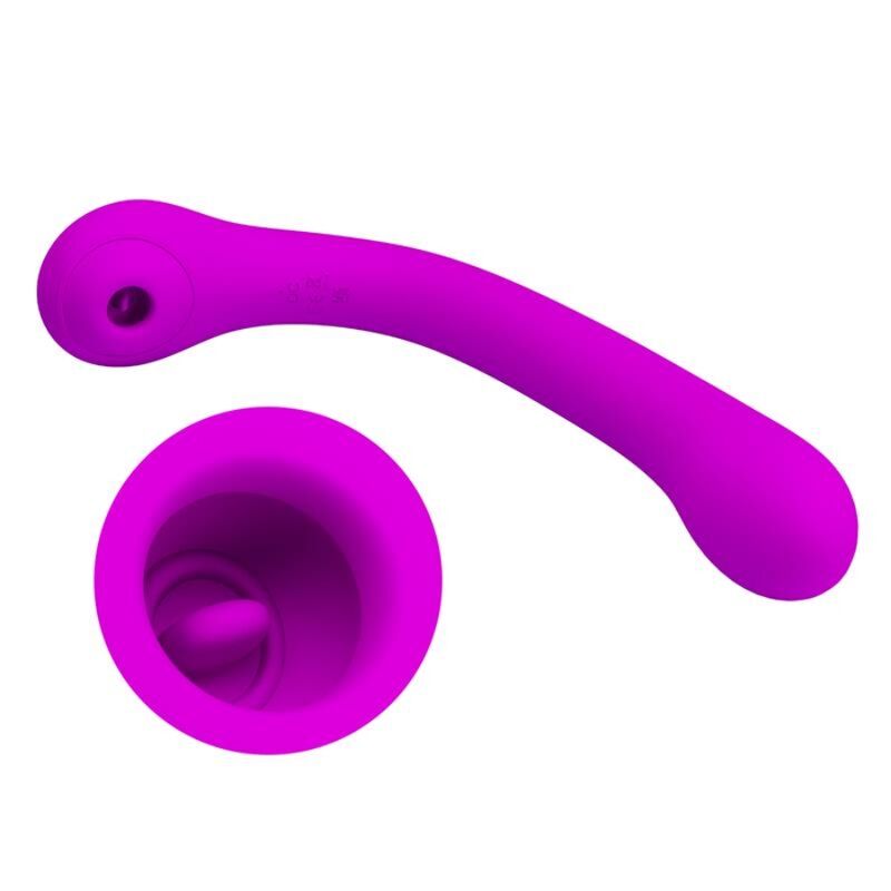 PRETTY LOVE VIBRADOR ALEX E ONDAS ESTIMULANTES DO CLIToRIS LILAC