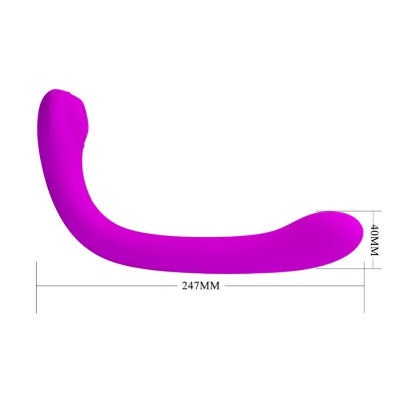 PRETTY LOVE VIBRADOR ALEX E ONDAS ESTIMULANTES DO CLIToRIS LILAC