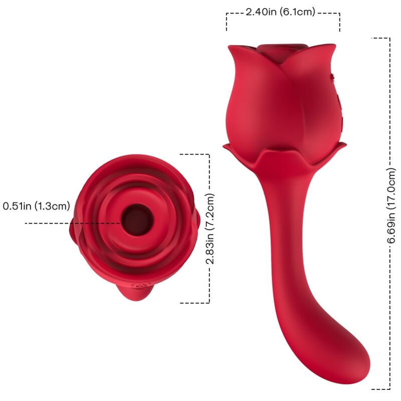 ARMONY ONDAS ESTIMULANTES DO CLIToRIS ROSELOVER E ESTIMULADOR VERMELHO