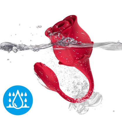 ARMONY ONDAS ESTIMULANTES DE CLIToRIS ROSA E VIBRADOR 10 MODOS VERMELHO