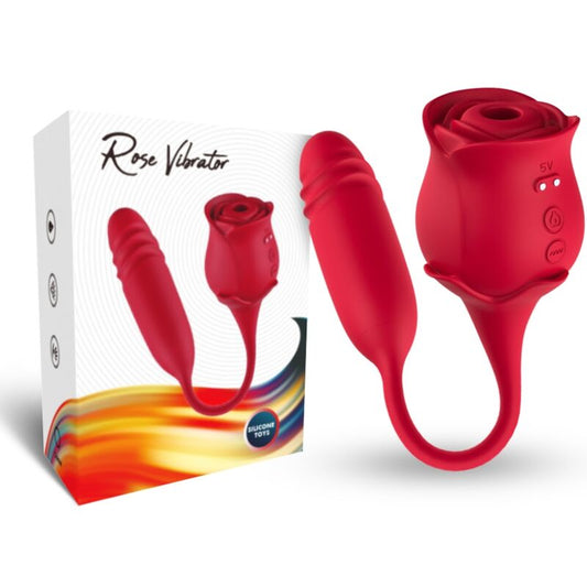 ARMONY ONDAS ESTIMULANTES DO CLIToRIS ROSEKNIGTH E VIBRADOR VERMELHO