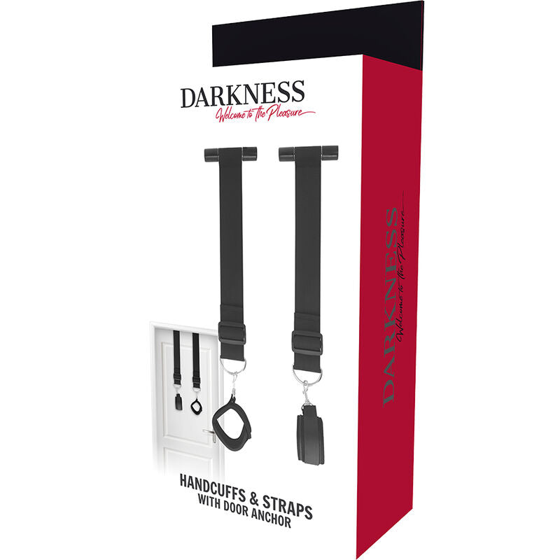 DARKNESS BONDAGE DOOR CUFFS