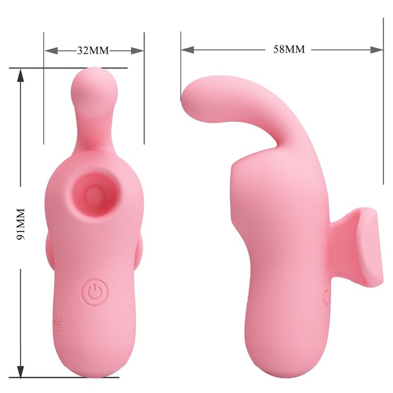 PRETTY LOVE MINI BRINQUEDOS DIVERTIDOS DA MAGIC FAIRY VIBRADOR E ONDAS ESTIMULANTES