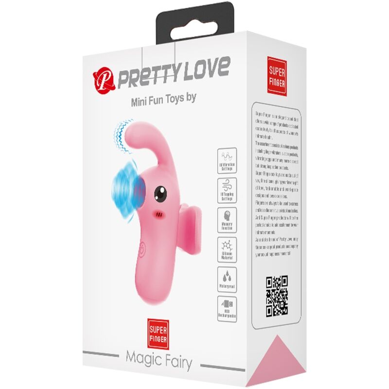 PRETTY LOVE MINI BRINQUEDOS DIVERTIDOS DA MAGIC FAIRY VIBRADOR E ONDAS ESTIMULANTES