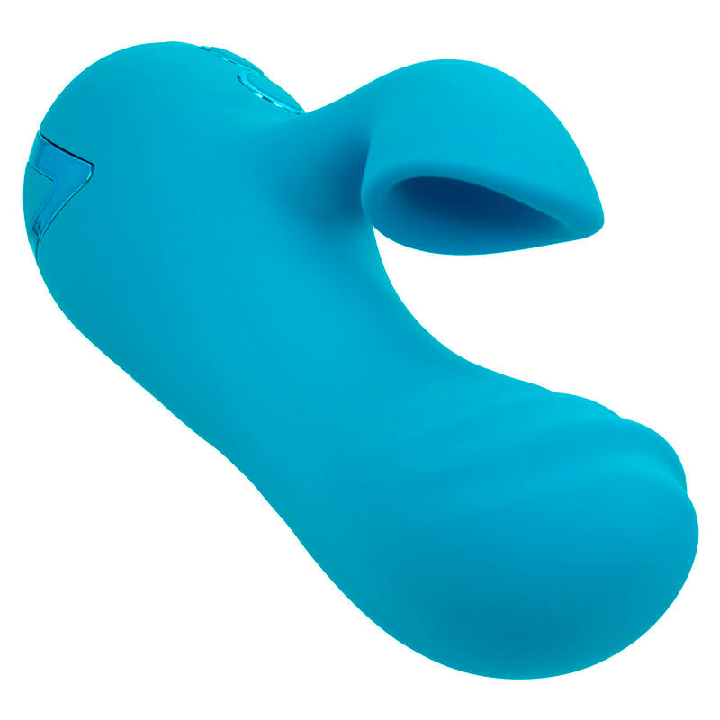 CALEXOTICS SUNSET BEACH SEDUCER VIBRADOR E ESTIMULADOR 10 FUNyoES AZUL