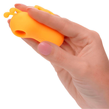 CALEXOTICS NEON VIBES BUZZING VIBE O ESTIMULADOR DE DEDO 10 VIBRAyoES LARANJA