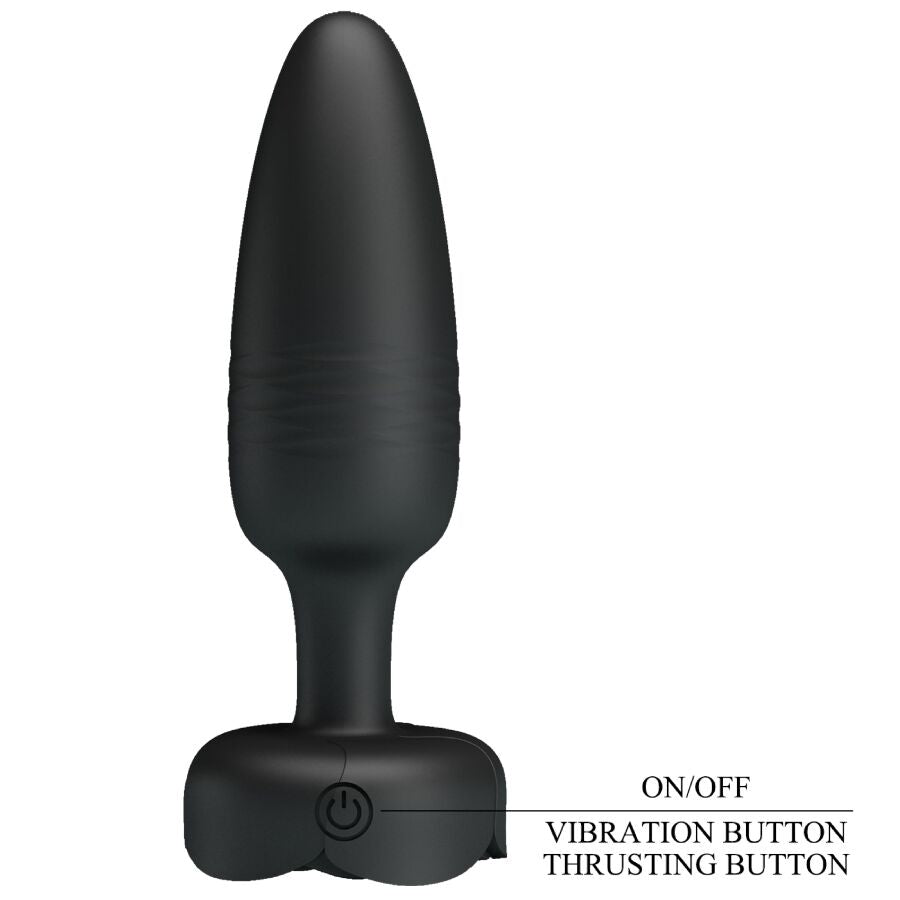 PRETTY LOVE TARION ANAL PLUG COM LUZ LED PRETO 125 CM
