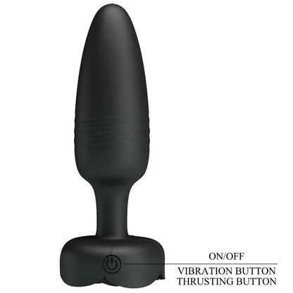 PRETTY LOVE TARION ANAL PLUG COM LUZ LED PRETO 125 CM
