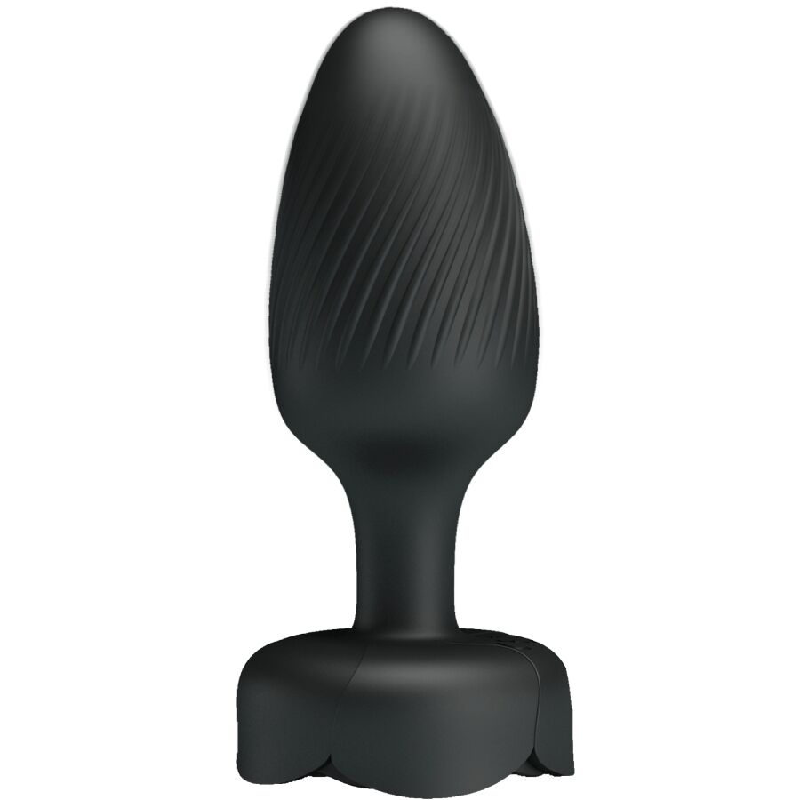 PRETTY LOVE VARIAN ANAL PLUG COM LUZ LED PRETO 108 CM