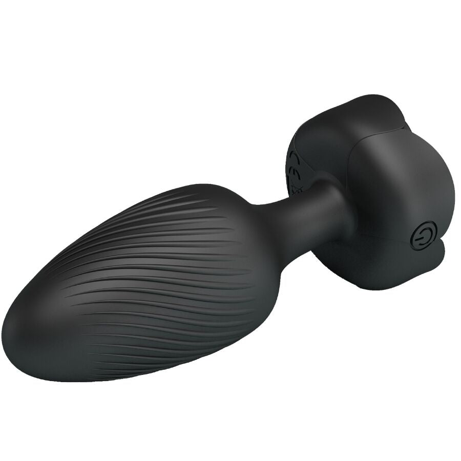 PRETTY LOVE OSBORN PLUG ANAL COM LUZ LED PRETO 98 CM