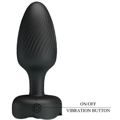 PRETTY LOVE OSBORN PLUG ANAL COM LUZ LED PRETO 98 CM