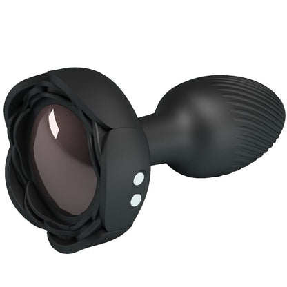 PRETTY LOVE OLMAN PLUG ANAL COM LUZ LED PRETO 88 CM