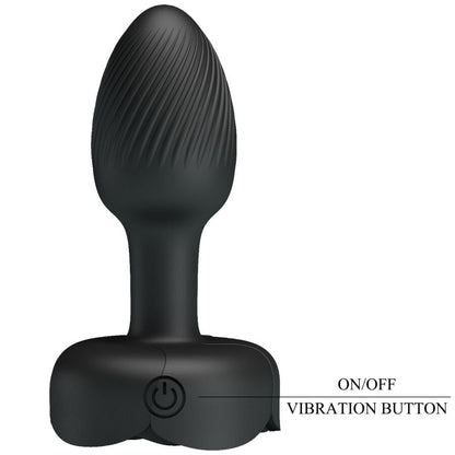 PRETTY LOVE OLMAN PLUG ANAL COM LUZ LED PRETO 88 CM