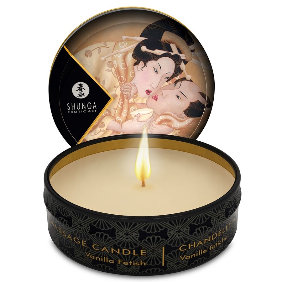SHUNGA MINI CARESS BY VELA DISPLAY VELAS DE MASSAGEM 24 UNIDADES