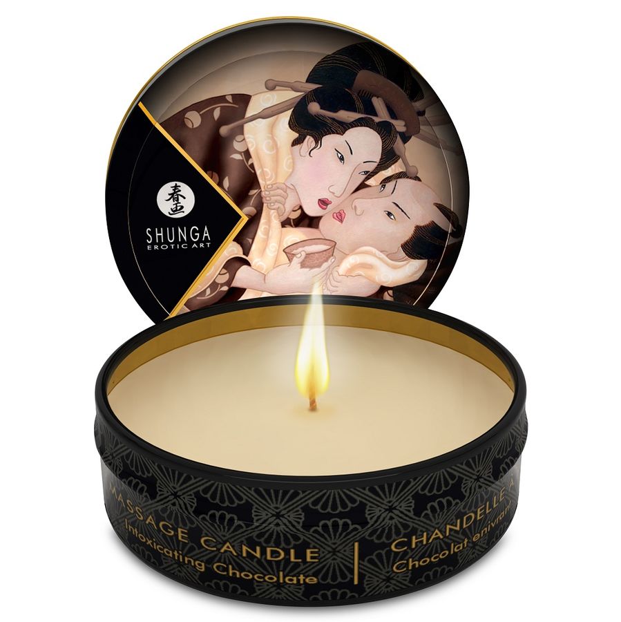SHUNGA MINI CARESS BY VELA DISPLAY VELAS DE MASSAGEM 24 UNIDADES