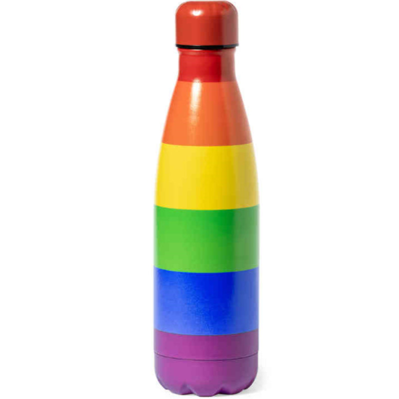 PRIDE AQUECEDOR DE GUA METLICO COM BANDEIRA LGBT
