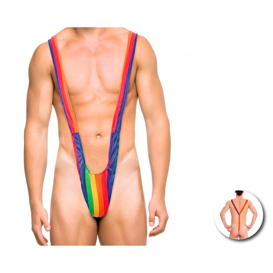 PRIDE TRIQUiNI MASCULINO COM BANDEIRA DO ARCO iRIS