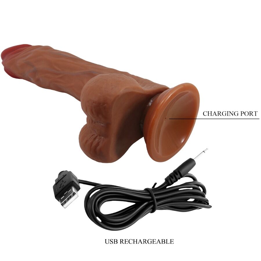 BAILE CALISTO DILDO REALISTA 24 CM CARNE
