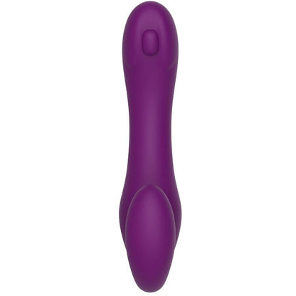 XOCOON VIBRADOR STRAP ON 2 EM 1 SEM ALyAS COM CONTROLE REMOTO ROXO