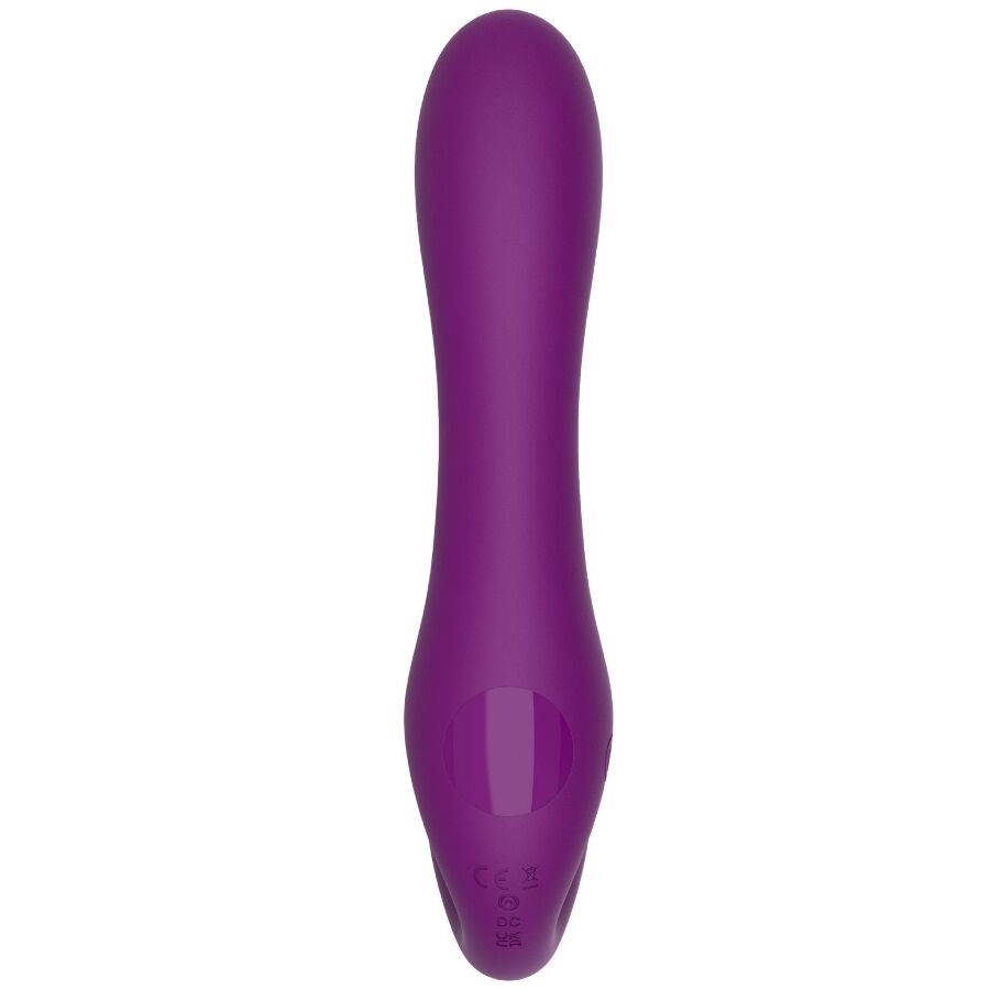 XOCOON VIBRADOR STRAP ON 2 EM 1 SEM ALyAS COM CONTROLE REMOTO ROXO