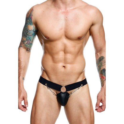 MOB DNGEON BLACK CHAIN JOCKSTRAP TAMANHO uNICO