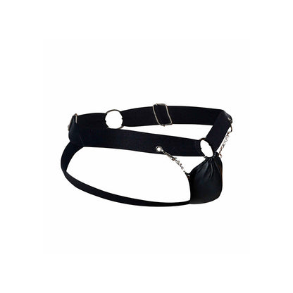 MOB DNGEON BLACK CHAIN JOCKSTRAP TAMANHO uNICO