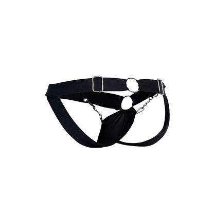 MOB DNGEON BLACK CHAIN JOCKSTRAP TAMANHO uNICO