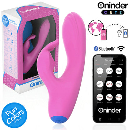 ONINDER CUTE VIBRADOR LOVE BUNNY PARA PONTO G E CLIToRIS APLICATIVO MUNDIAL GRATUITO