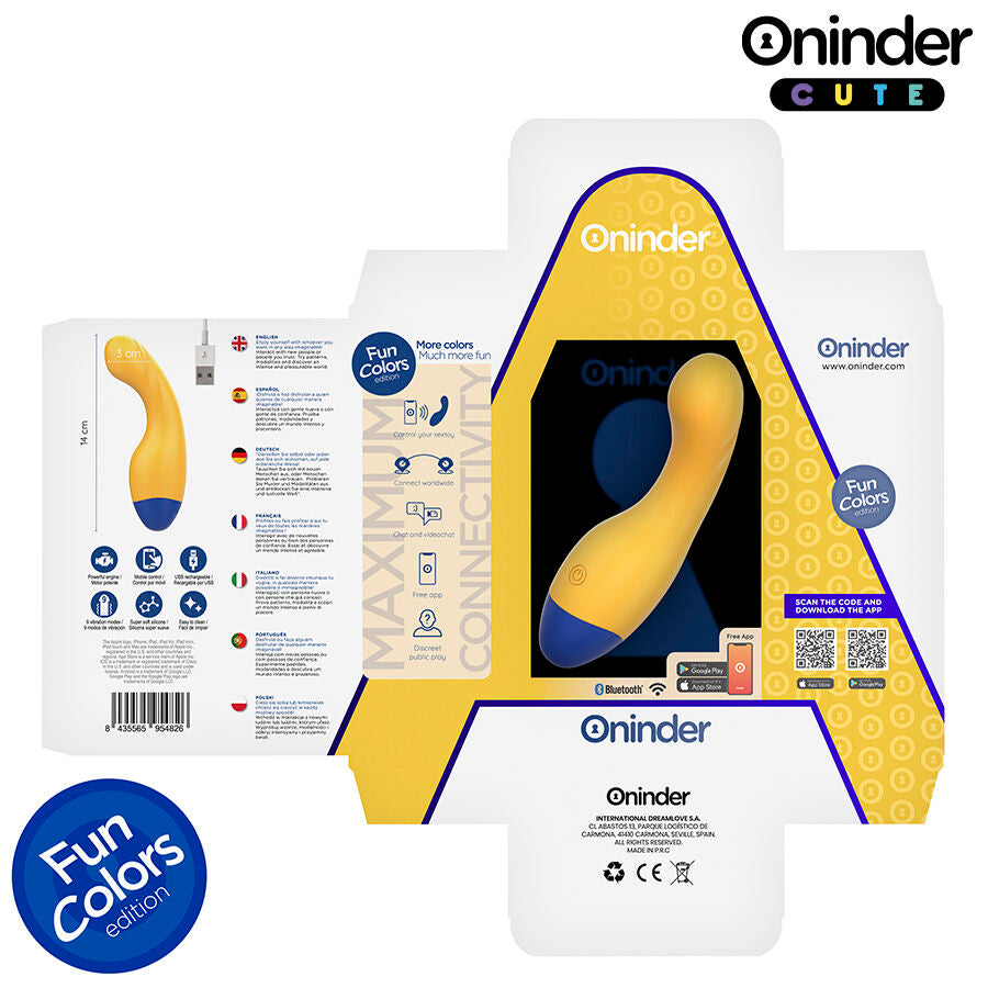 ONINDER CUTE LOVE BUDDY MASTER VIBRADOR DE PONTO G APLICATIVO MUNDIAL GRATUITO