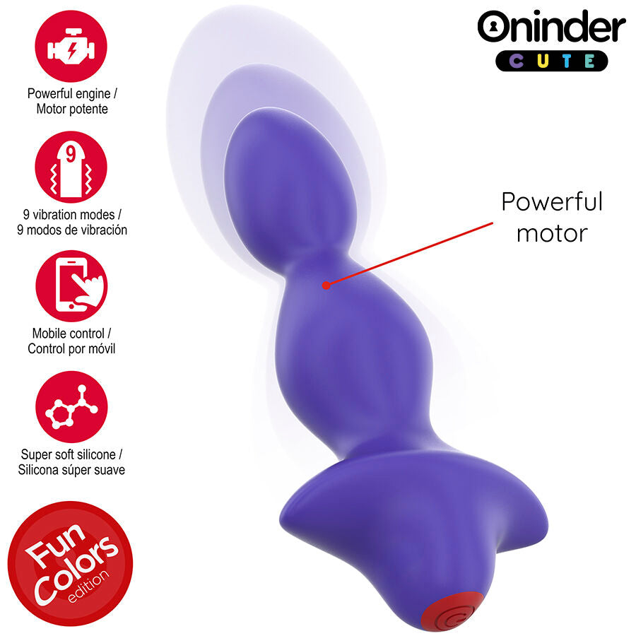 ONINDER CUTE PLUG ANAL VIBRANTE LOVE BUTT APLICATIVO MUNDIAL GRATUITO
