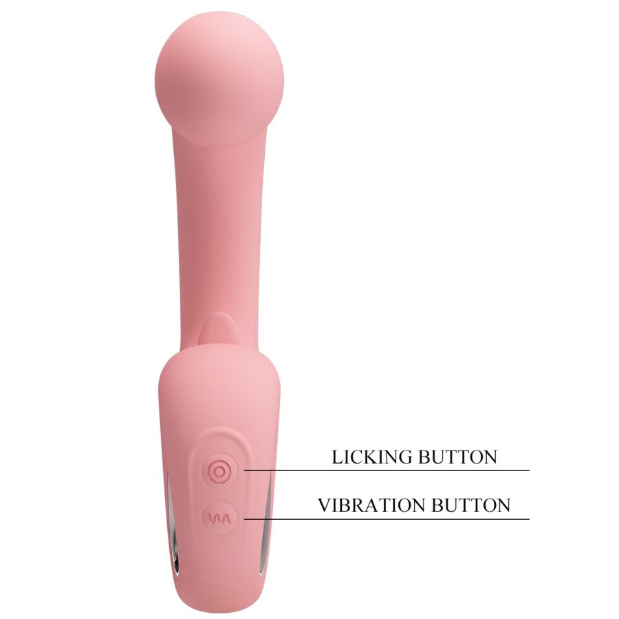 PRETTY LOVE ERYNNYES VIBRADOR PONTO G ESTIMULADOR DE CLIToRIS 10 VIBRAyoES ROSA