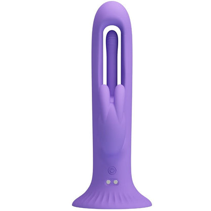 PRETTY LOVE VIBRADOR DE COELHO KILLMOULIS 12 MODOS DE VIBRAyaO ROXO