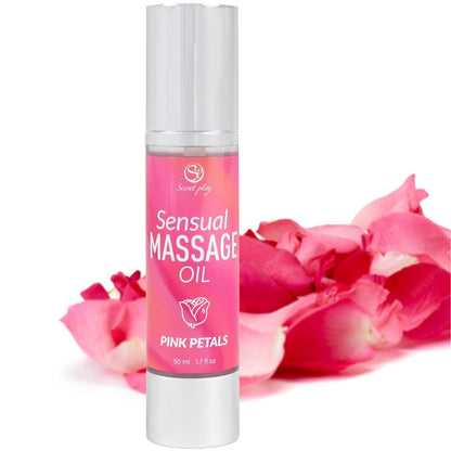 SECRETPLAY oLEO DE MASSAGEM PINK PETALES