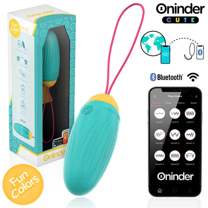 ONINDER CUTE OVO DE SILICONE VIBRO GIRAToRIO LOVE PLEASURE APLICATIVO MUNDIAL GRATUITO
