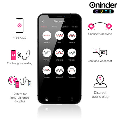 ONINDER CUTE OVO DE SILICONE COM VIBRO ONDAS E PRAZER DE AMOR APLICATIVO MUNDIAL GRATUITO