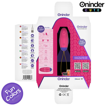 ONINDER CUTE OVO DE SILICONE COM VIBRO ONDAS E PRAZER DE AMOR APLICATIVO MUNDIAL GRATUITO