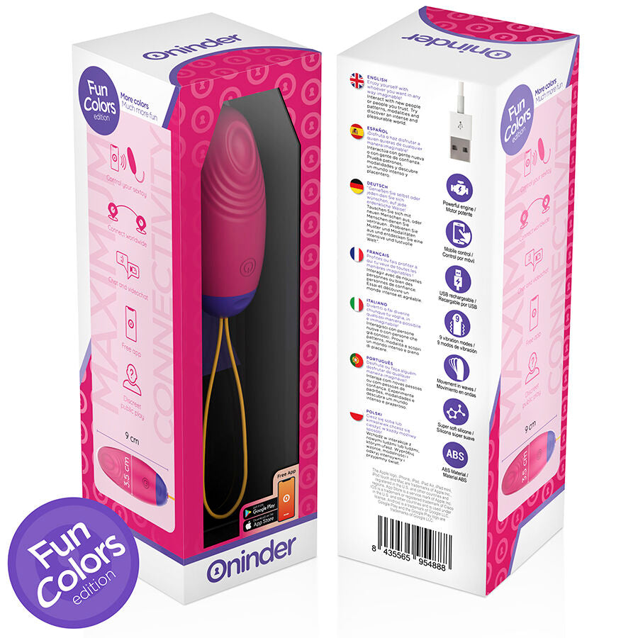 ONINDER CUTE OVO DE SILICONE COM VIBRO ONDAS E PRAZER DE AMOR APLICATIVO MUNDIAL GRATUITO